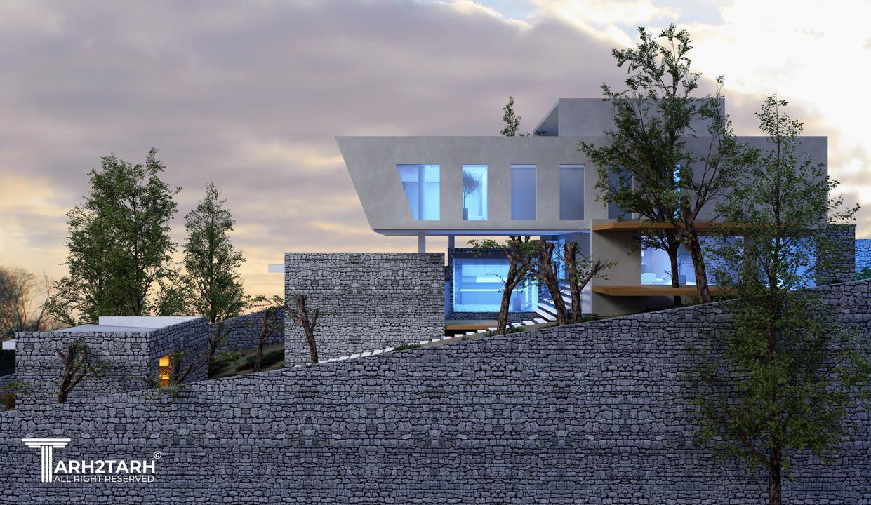 مسابقه طراحی پلان و نما ویلای میگون