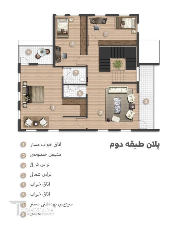  مسابقه طراحی پلان و نما ویلای میگون