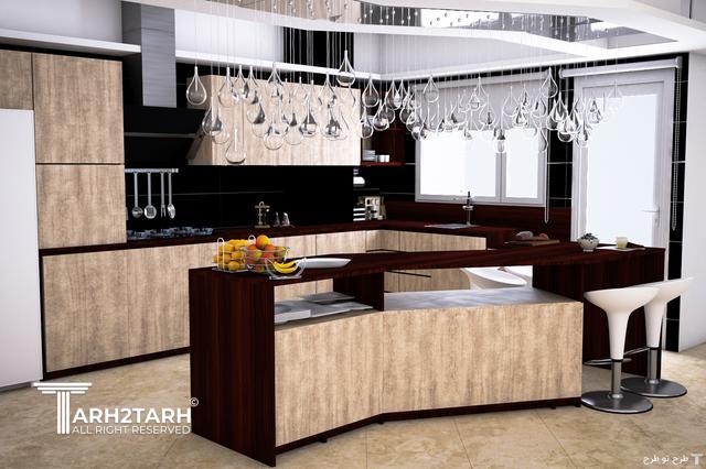 طراحی آشپزخانه زیبا