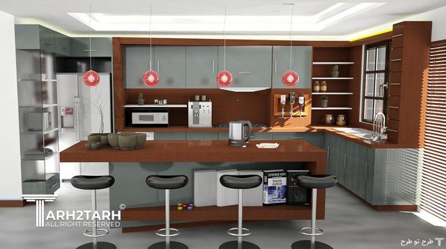 طراحی آشپزخانه زیبا